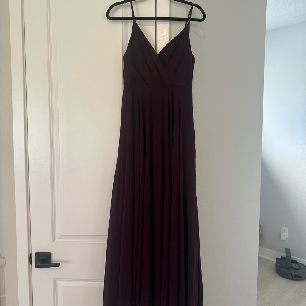 Lulu's Purple Sleeveless Maxi Dress for Weddings